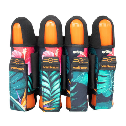 Valken Fate GFX 4+3 Pod Pack - Hawaii Orange - New Breed Paintball & Airsoft - Valken Fate GFX 4+3 Pod Pack - Hawaii Orange - Valken