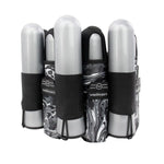 Valken Fate GFX 4+3 Pod Pack - Liquid Silver - New Breed Paintball & Airsoft - Valken Fate GFX 4+3 Pod Pack - Liquid Silver - Valken