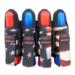 Valken Fate GFX 4+3 Pod Pack - 'Merica RWB - New Breed Paintball & Airsoft - Valken Fate GFX 4+3 Pod Pack - 'Merica RWB - Valken