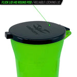 Valken "Flick Lid" 140rd Pod - Neon Green - New Breed Paintball & Airsoft - Valken "Flick Lid" 140rd Pod - Neon Green - Valken