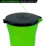 Valken "Flick Lid" 140rd Pod - Neon Green - New Breed Paintball & Airsoft - Valken "Flick Lid" 140rd Pod - Neon Green - Valken