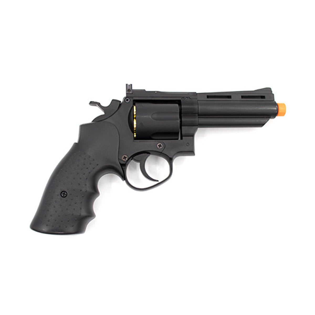 Valken Infinity 357 Green Gas Airsoft Revolver - Black