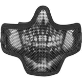 Valken Kilo 2G Skull Mesh Mask - Black - New Breed Paintball & Airsoft - Valken Kilo 2G Skull Mesh Mask - Black - Valken