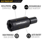 Valken KILO Tracer Unit - Black - New Breed Paintball & Airsoft - Valken KILO Tracer Unit - Black - Valken