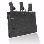 Valken Triple Rifle Magazine Vest Pouch - Black - New Breed Paintball & Airsoft - Valken Triple Rifle Magazine Vest Pouch - Black - Valken