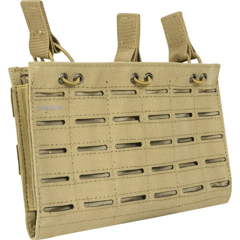 Valken Triple Rifle Magazine Vest Pouch - Tan - New Breed Paintball & Airsoft - Valken Triple Rifle Magazine Vest Pouch - Tan - Valken