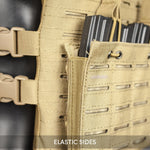 Valken Triple Rifle Magazine Vest Pouch - Tan - New Breed Paintball & Airsoft - Valken Triple Rifle Magazine Vest Pouch - Tan - Valken