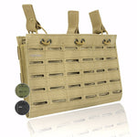 Valken Triple Rifle Magazine Vest Pouch - Tan - New Breed Paintball & Airsoft - Valken Triple Rifle Magazine Vest Pouch - Tan - Valken