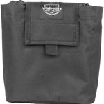 Valken V-Tactical Folding Dump Pouch - Black - New Breed Paintball & Airsoft - Valken V-Tactical Folding Dump Pouch - Black - Valken