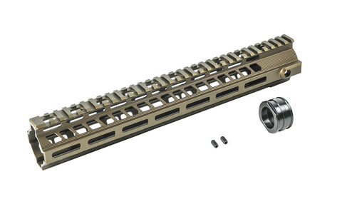 VFC Saber 13in M-Lok Handguard - Bronze - New Breed Paintball & Airsoft - VFC Saber 13in M-Lok Handguard - Bronze - Umarex